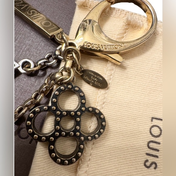 LOUIS VUITTON Metal Tapag Bag Charm/ Keychain, Full Inclusion - Picture 4 of 7